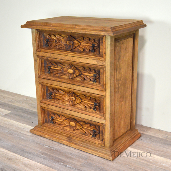 Concha Carved Dresser, Spanish Furniture Demejico